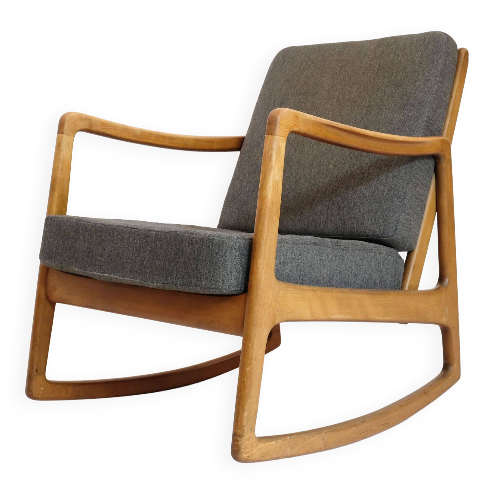 Ole Wanscher, FD110 rocking chair from the 1950s.