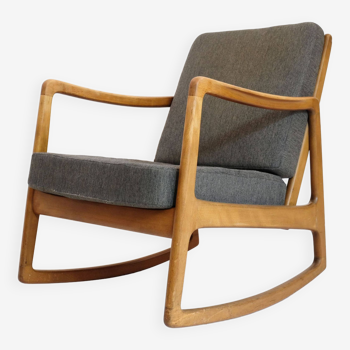Ole Wanscher, FD110 rocking chair from the 1950s.