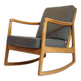 Ole Wanscher, FD110 rocking chair from the 1950s.
