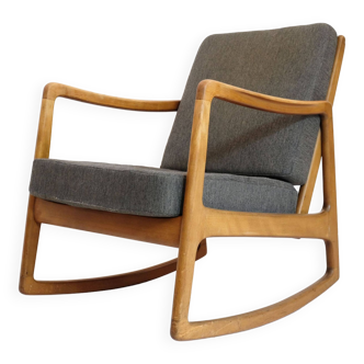 Ole Wanscher, FD110 rocking chair from the 1950s.