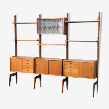 Mid Century Wall Unit by John Texmon, 1960's, Norway