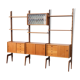 Mid Century Wall Unit by John Texmon, 1960's, Norway