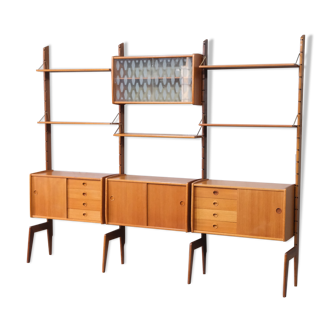 Mid Century Wall Unit by John Texmon, 1960's, Norway