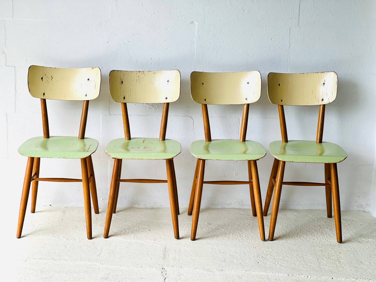 Bistro Ton Chairs, set of 4