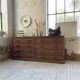50s pitch pine haberdashery cabinet