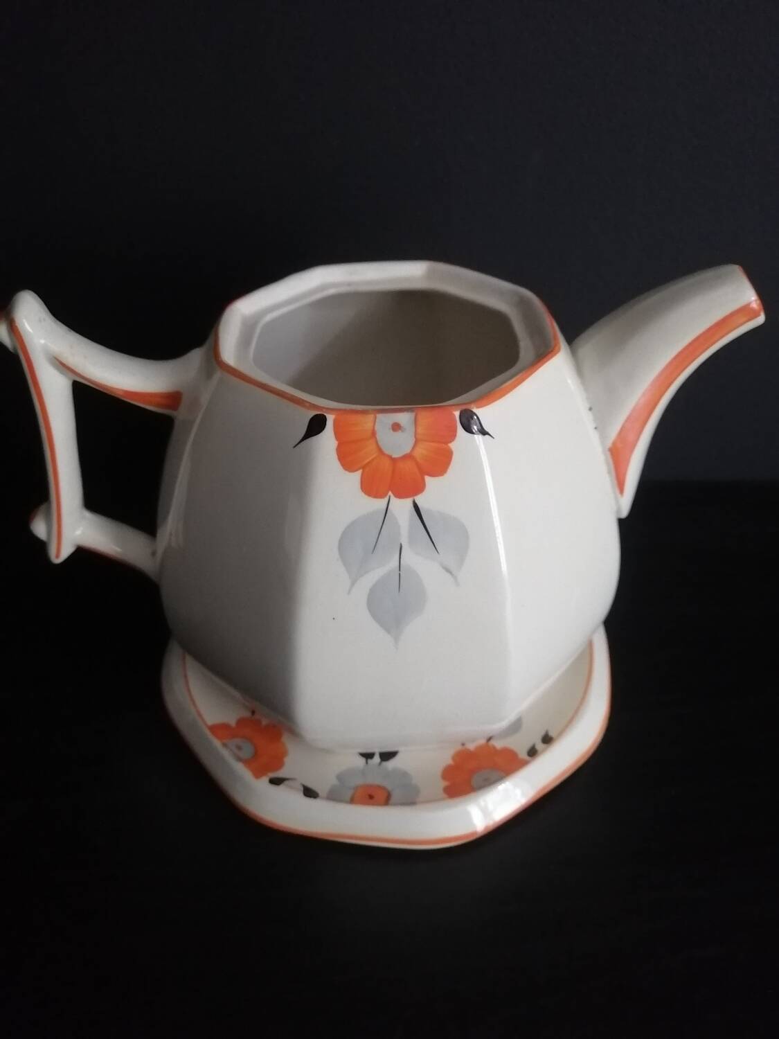 Palissy potery art deco service