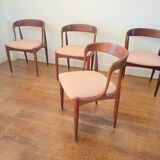 Vintage dining chairs No 16 by Johannes Andersen for Uldum