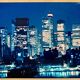 Photograph “Skyline at Night” New York City 1970