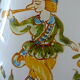 Vase gourde en faïence