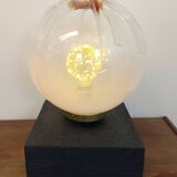 Mazzega vintage table lamp in Murano glass