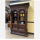 Imposing antique Neo-Renaissance bookcase