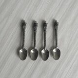 Set of 4 small spoons