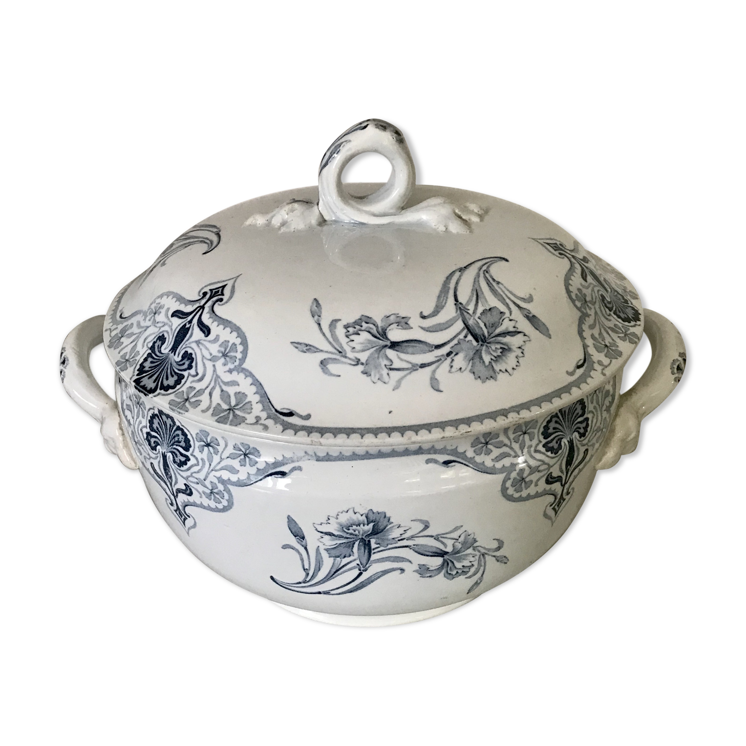 Lunéville Art Nouveau serving dish