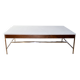 Table basse design marbre et palissandre Georges Nelson 1970