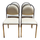 4 chaises vintage année 70