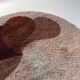 Multi-color high pile rug Desso, Netherlands, 128cm