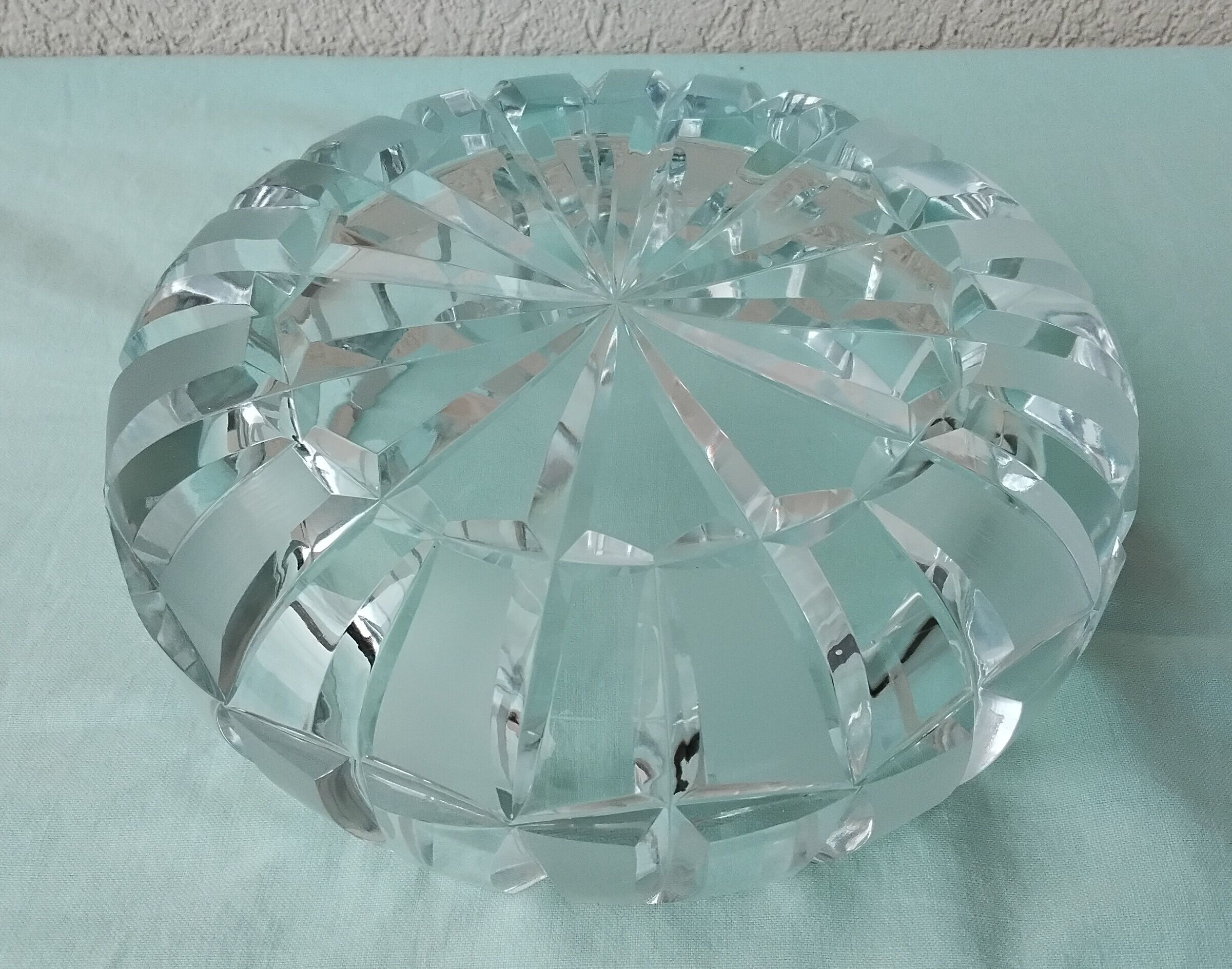 Crystal ashtray