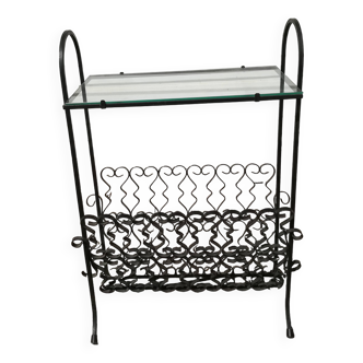 Porte revue fer forgé