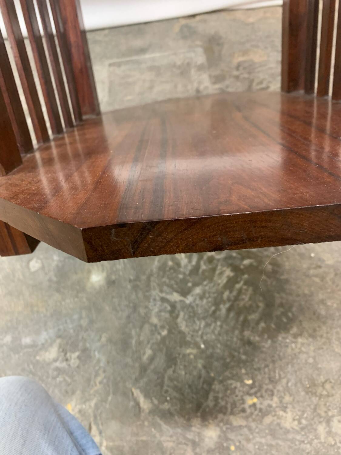 Art deco rosewood side table circa 1930 Art and craft