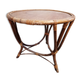 Rattan table
