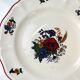 Set of 8 dessert plates "Agreste" Sarreguemines, 20th century
