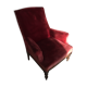 Velvet armchair