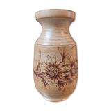 Large Vallauris vase signed by Jacques Fonck and Jean Matéo, 1950s.