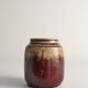 Unique Oxblood Glazed Stoneware Pieces, By Henning Nilsson, Set of 3