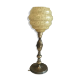 Old brass lamp