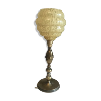 Old brass lamp