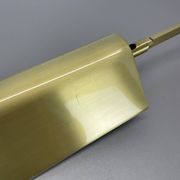 Large 77cm  omi swing arm brass acryl glass wall light italy 1970s