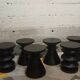 Tabouret en bois massif