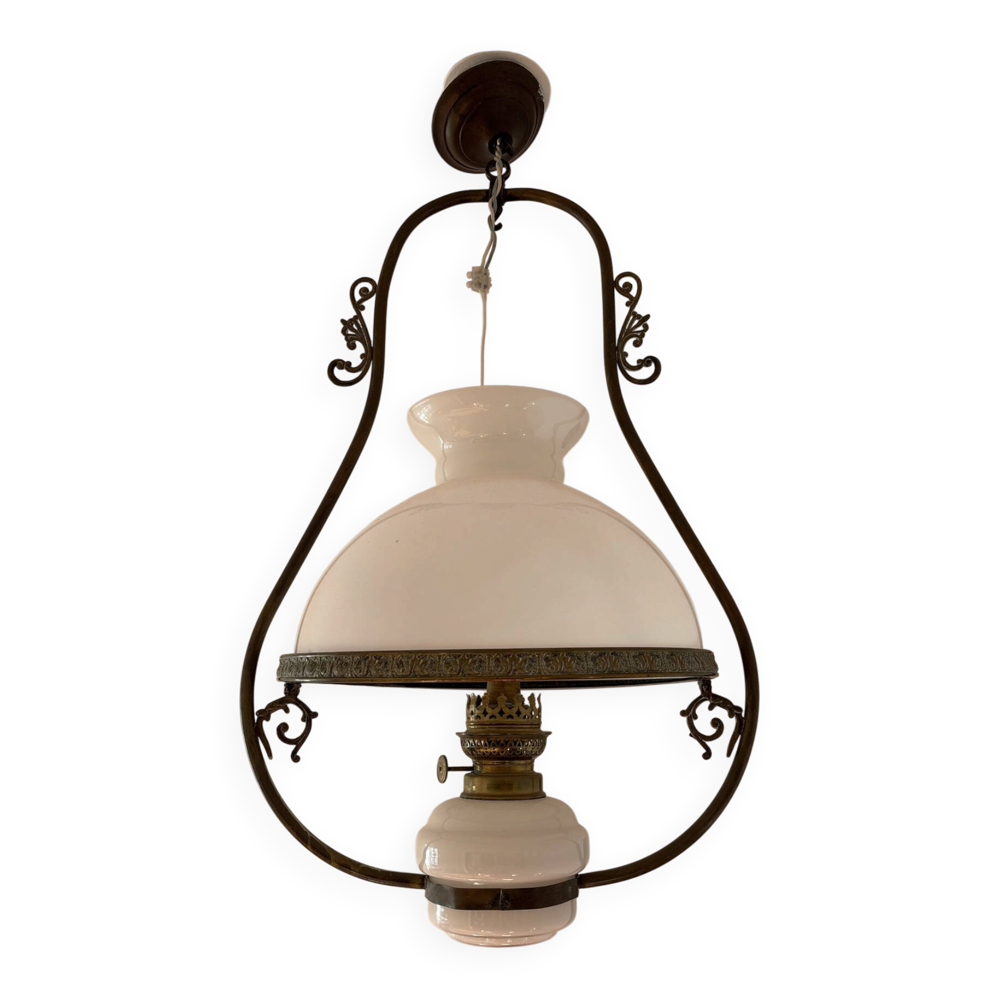 Lustre vintage céramique