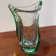 Twisted crystal vase Saint Louis
