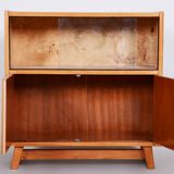 Mid Century Modern cabinet made in 1940s Czechia. Original condition