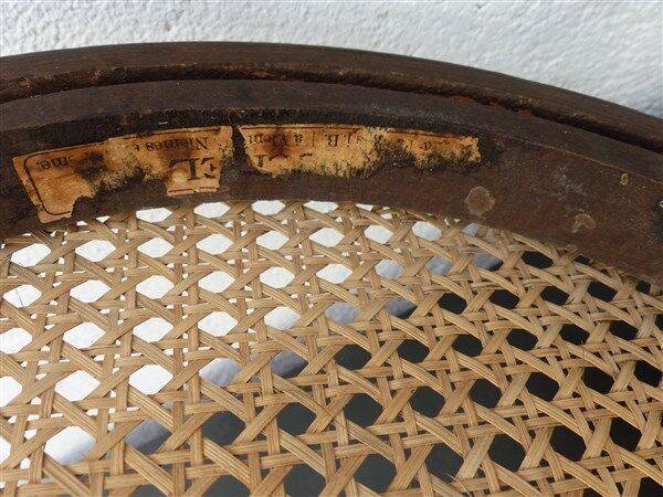 Vintage chair cannée by Fischel 1930 Austria