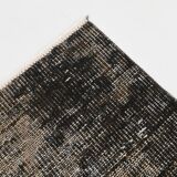 5x9 handmade  brown vintage rug 149x269cm