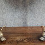 Paire de lampes anciennes en bronze – style classique