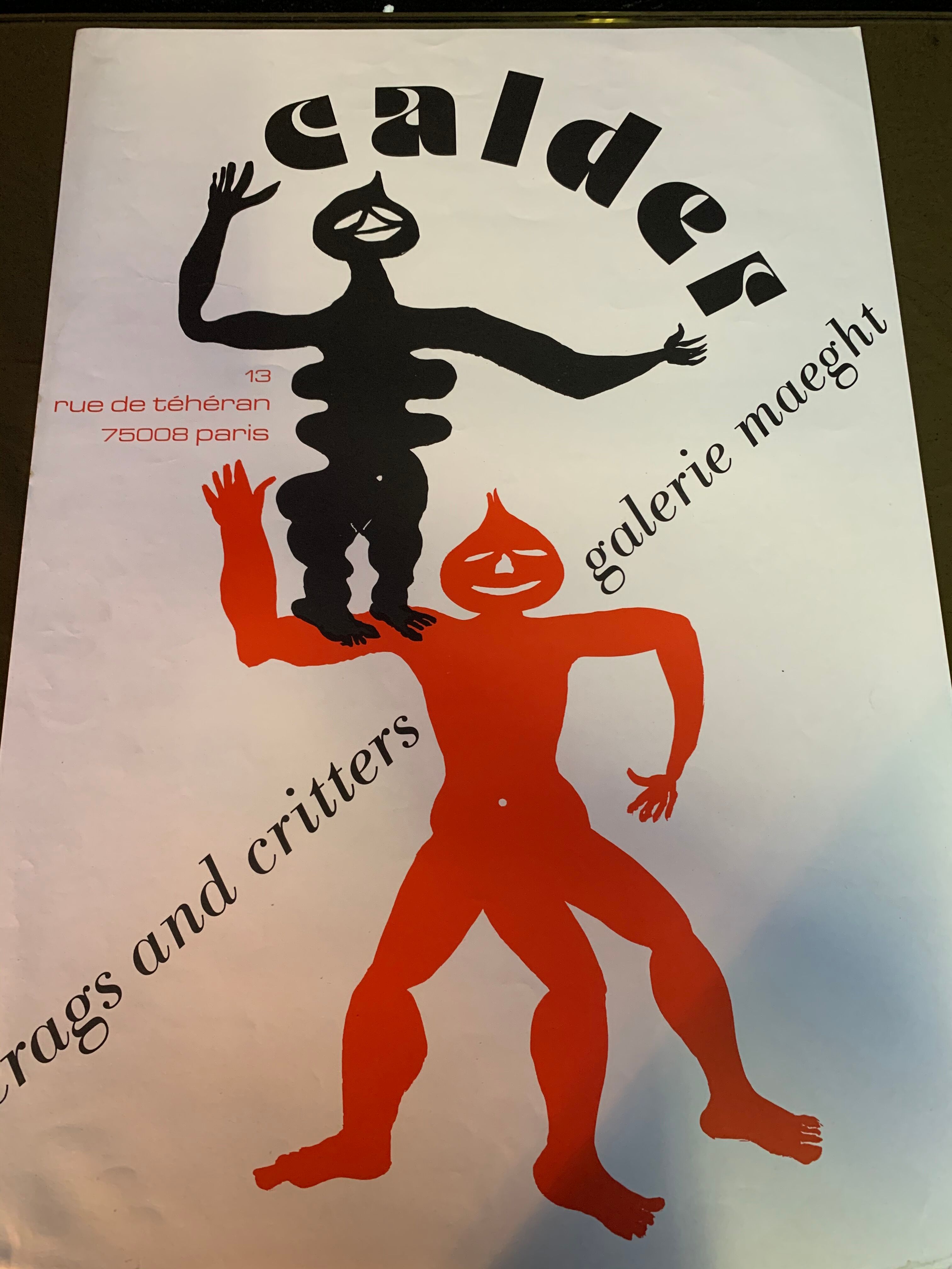 Affiche Alexander Calder galerie Maeght