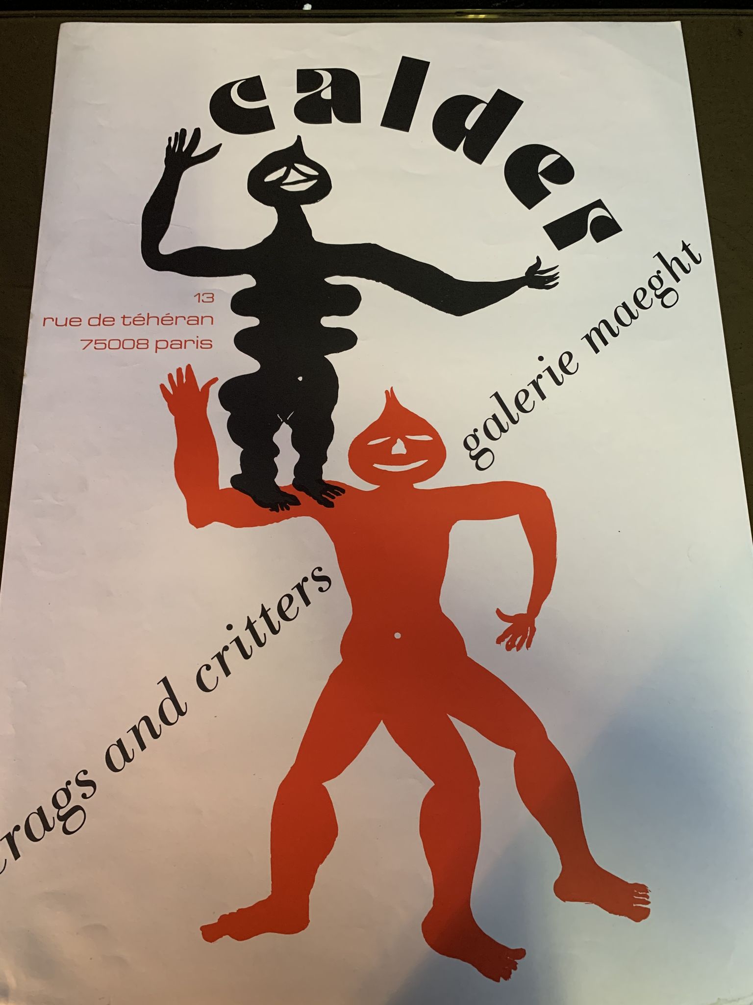 Affiche Alexander Calder galerie Maeght