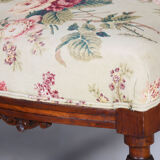 Restored Seating Set, Historicism, Beech, Walnut, Czechia, 1890s
