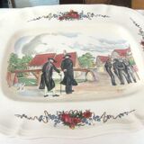 Serving dish sarreguemines- obernai