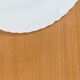 Eight antique dessert plates with multi-fruit patterns