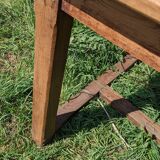 Old farmhouse table with drawer