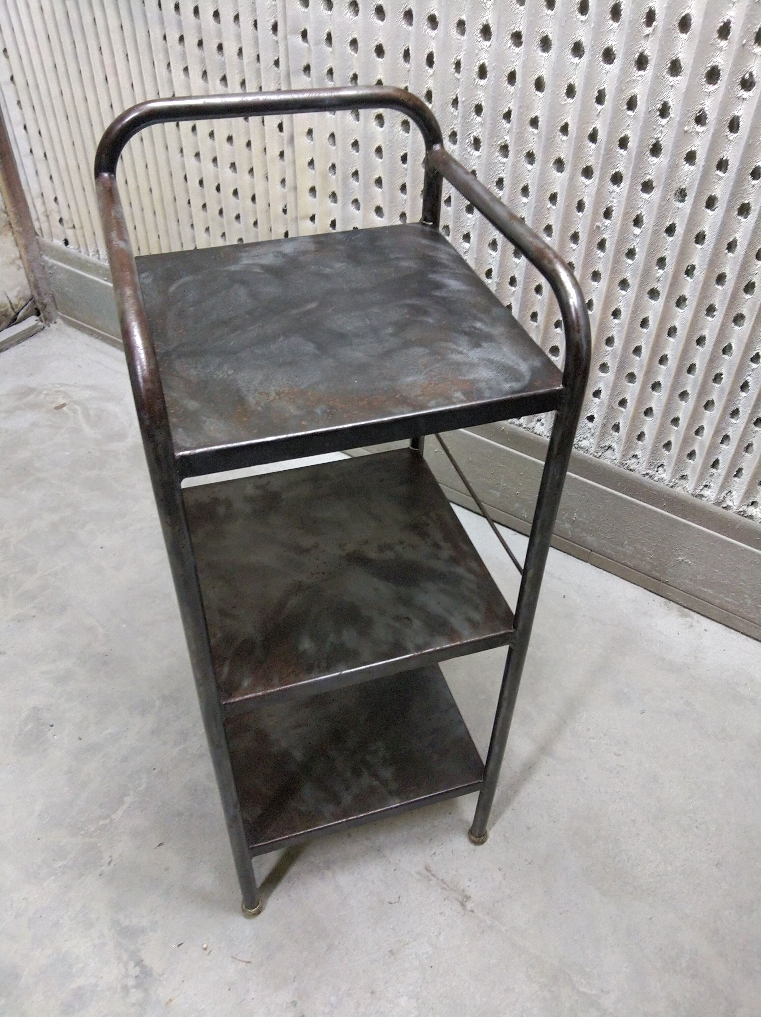 High bedside in steel industrial