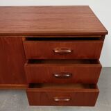 Vintage blond teak sideboard