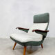 Scandinavian modern design armchair 'Duo tone'