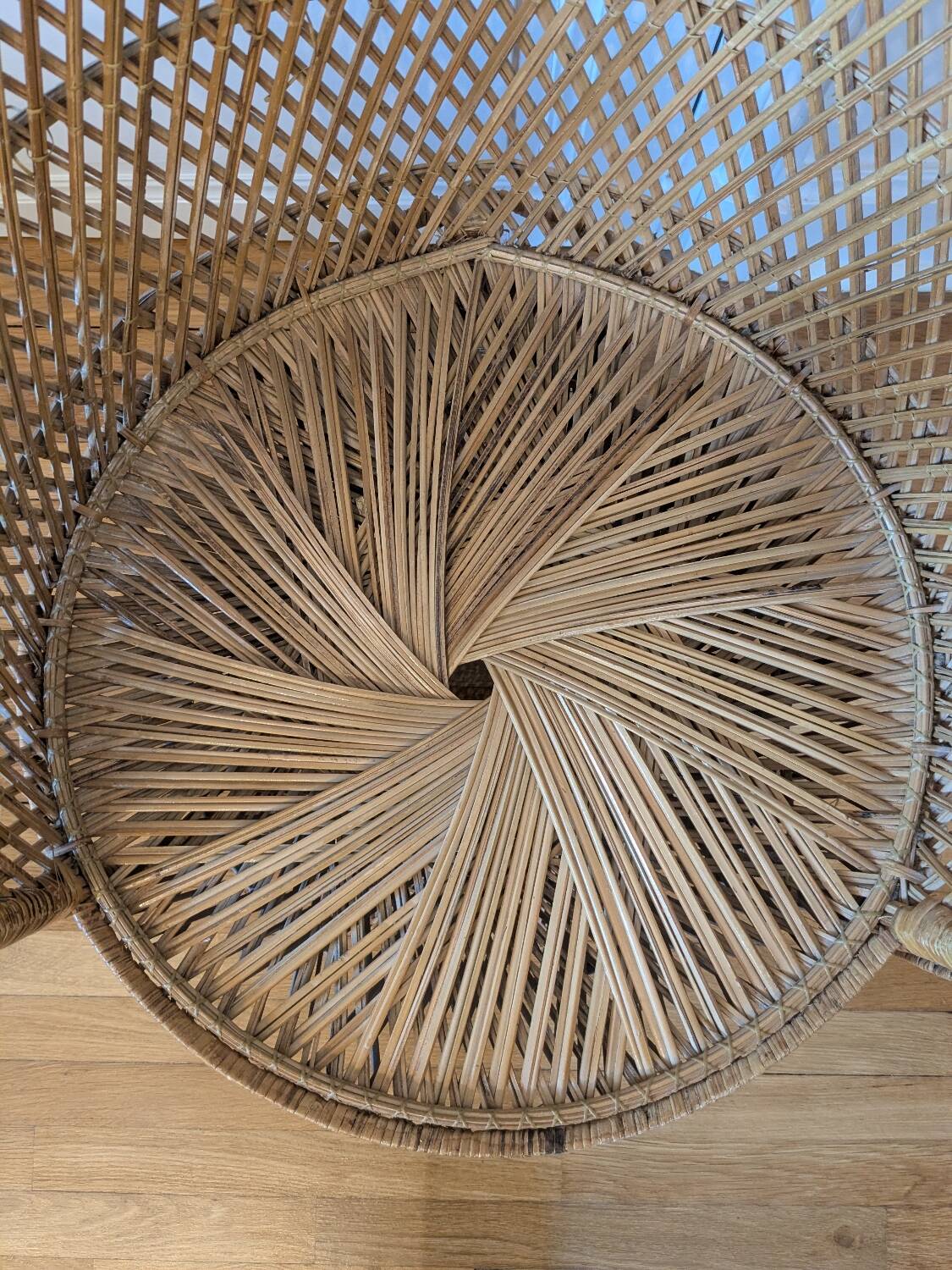 Fauteuil en rotin Emmanuelle