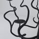 Brutalist Sculptural Chandelier Tree of Life Hand-Forged, 1970s