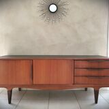 Scandinavian design teak row